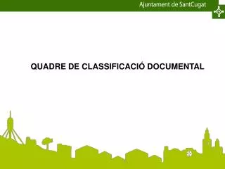 quadre de classificaci documental
