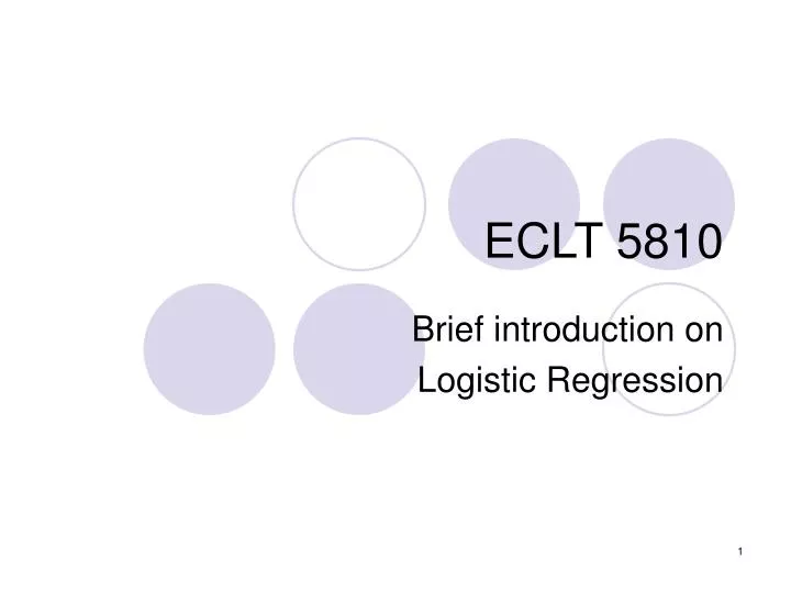eclt 5810