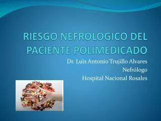 riesgo nefrologico del paciente polimedicado
