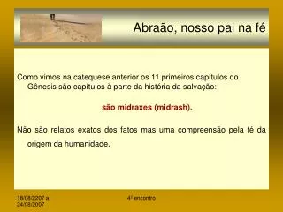 abra o nosso pai na f