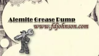 Alemite Grease Pump