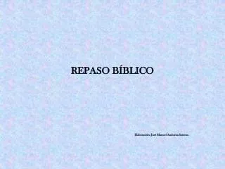 repaso b blico