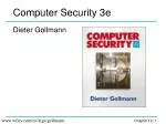Computer Security 3e - slide 1