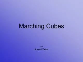 marching cubes