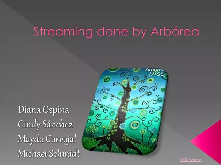 streaming done by arb rea