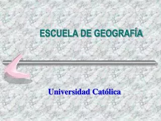 escuela de geograf a