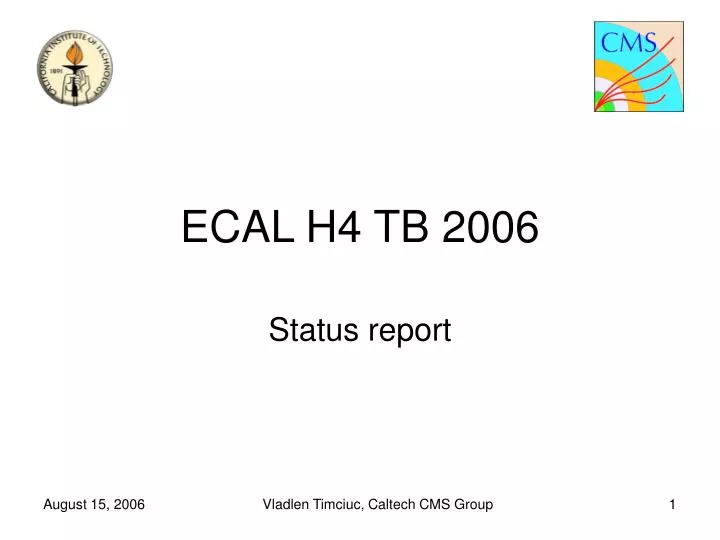 ecal h4 tb 2006