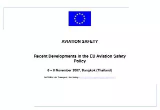 A.2:	Working Methods for EASA Inspections