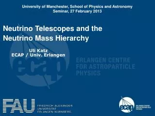 Neutrino Telescopes and the Neutrino Mass Hierarchy