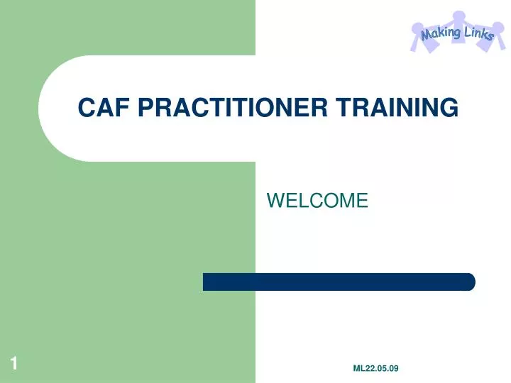 caf practitioner training