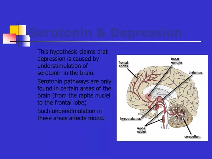 serotonin depression