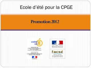 ecole d t pour la cpge