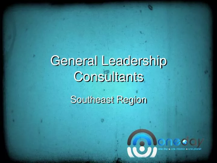 general leadership consultants
