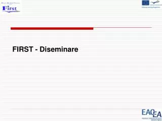 first diseminare