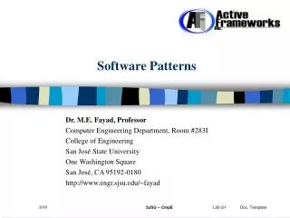 Software Patterns