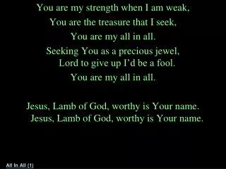 all in all 1