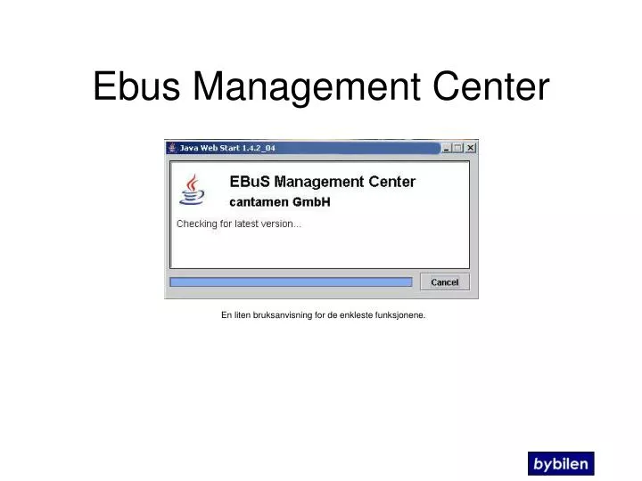 ebus management center