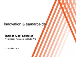 innovation samarbejde