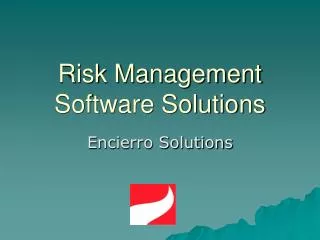 Risk Management Software Solutions