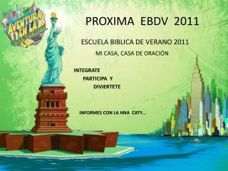 proxima ebdv 2011