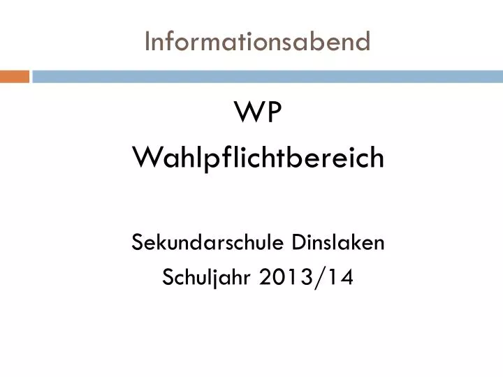 informationsabend