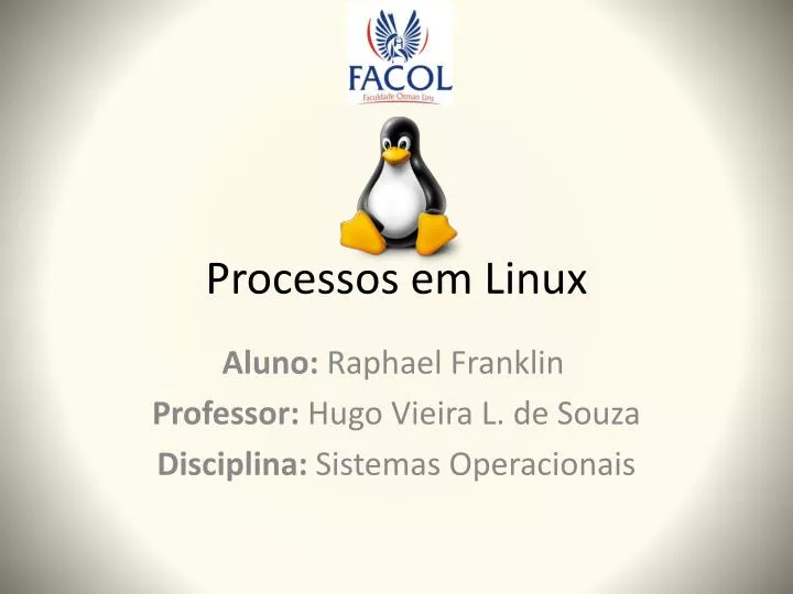 processos em linux
