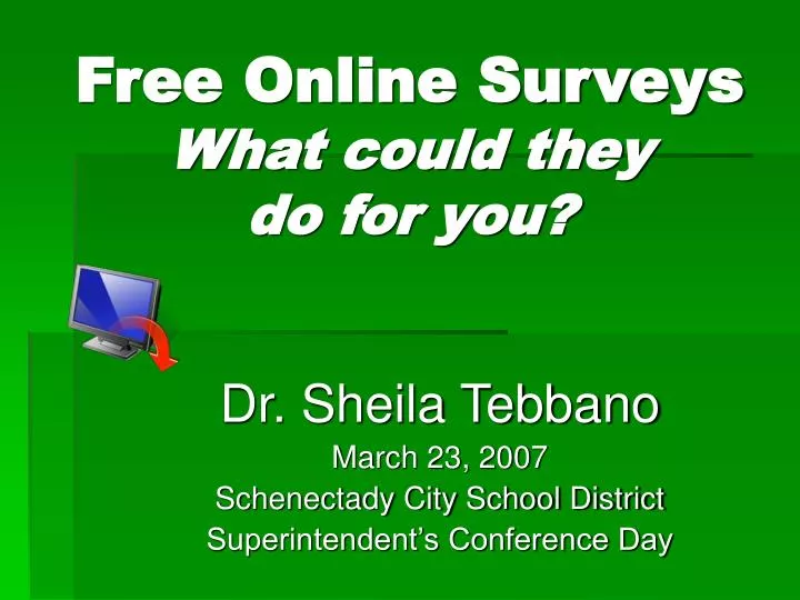 free online surveys what could they do for you