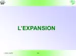 L’EXPANSION - slide 1