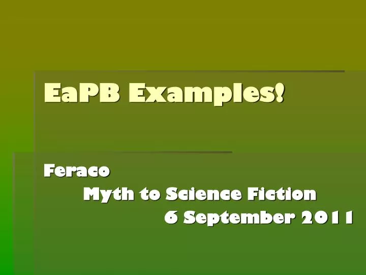 eapb examples