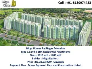 Splendid Architecture @8130974433 Nitya Homes Raj Nagar Ext