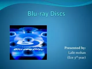 Blu -ray Discs