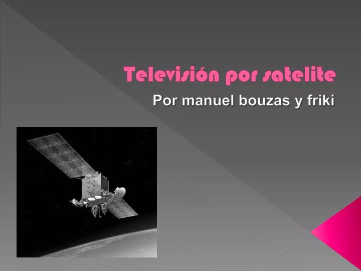 televisi n por satelite