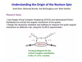 Understanding the Origin of the Nucleon Spin