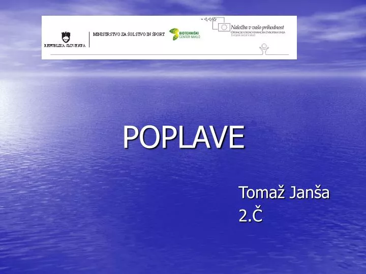 poplave