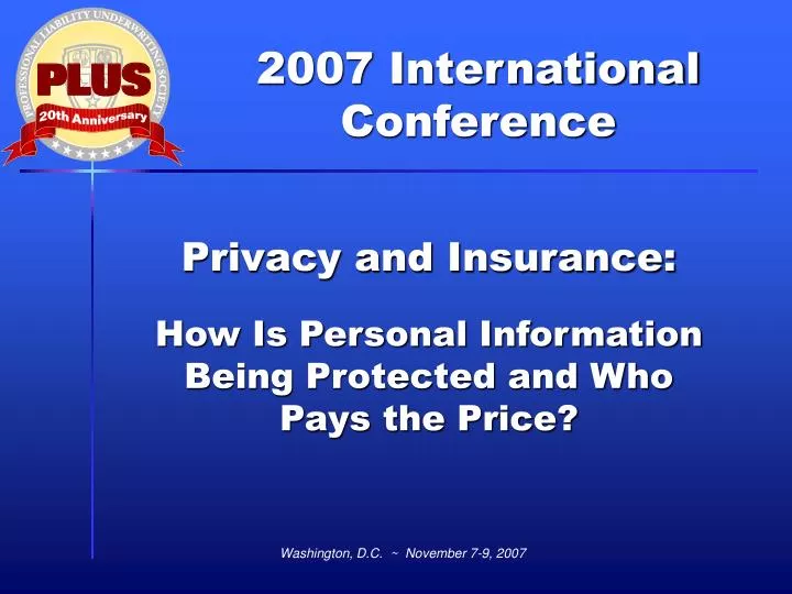 privacy and insurance how is personal information being protected and who pays the price