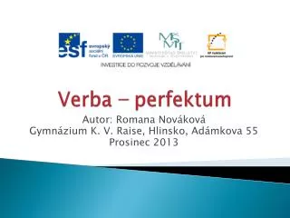 verba perfektum