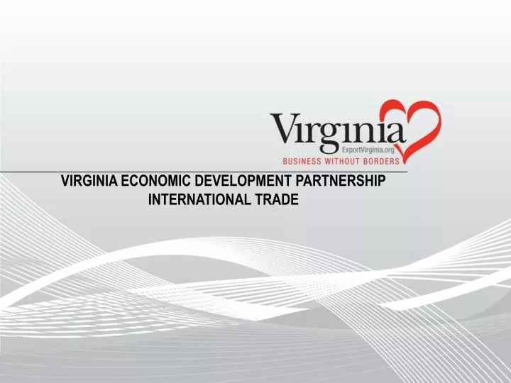 virginia economic development partnership international trade