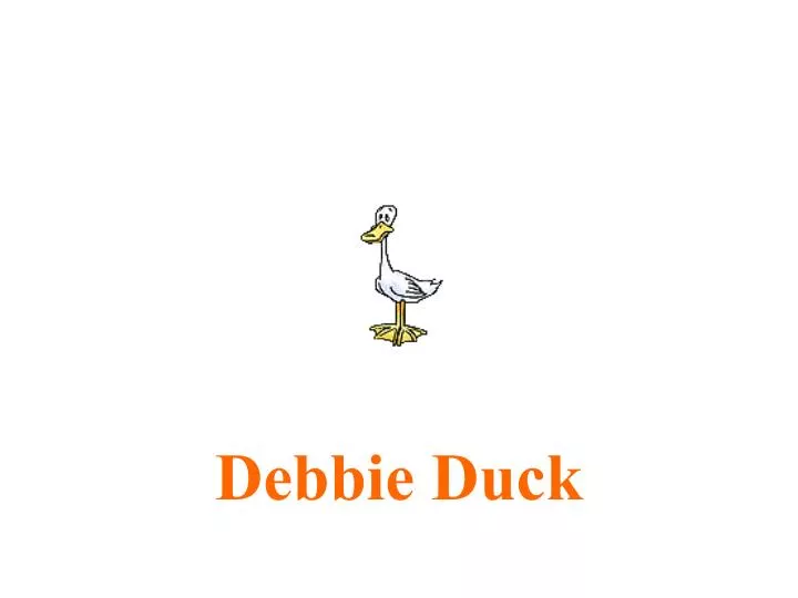 debbie duck