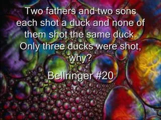 Bellringer #20