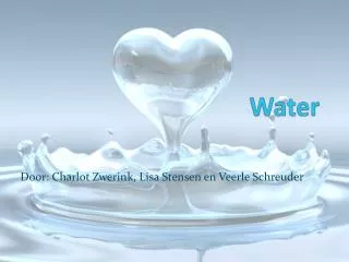 water