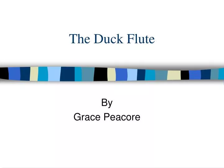 the duck flute