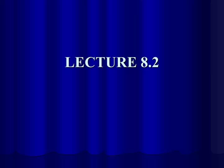 lecture 8 2