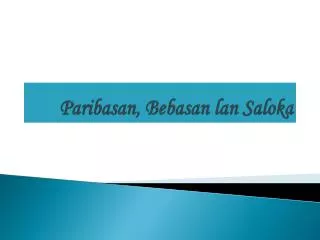 paribasan bebasan lan saloka