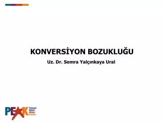 konvers yon bozuklu u