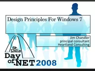 Design Principles For Windows 7