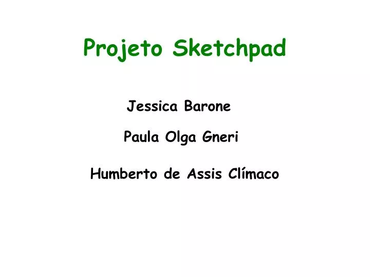 projeto sketchpad