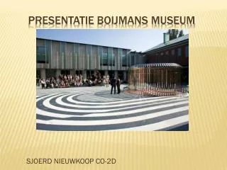 sjoerd nieuwkoop co 2d