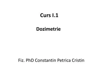 curs i 1