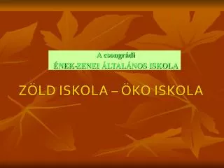 a csongr di nek zenei ltal nos iskola