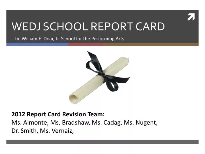 wedj school report card